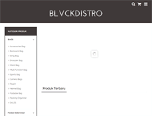 Tablet Screenshot of blackdistro.com